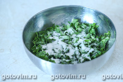 Штрудель со щавелем Штрудель со щавелем