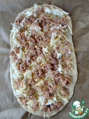 А-ля хачапури с тунцом А-ля хачапури с тунцом