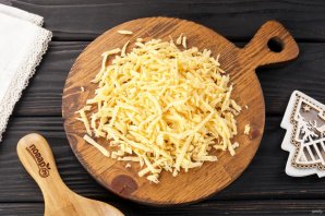 Салат слоеный с креветками