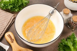 Пирог с сайрой и рисом Пирог с сайрой и рисом