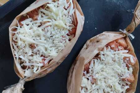 Запеченная курица с картофелем