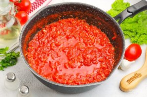 Аджика вареная на зиму из помидоров Аджика вареная на зиму из помидоров