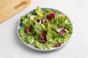 Салат с помело и виноградом