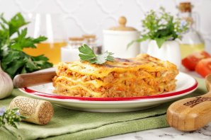 Лазанья с вином Лазанья с вином