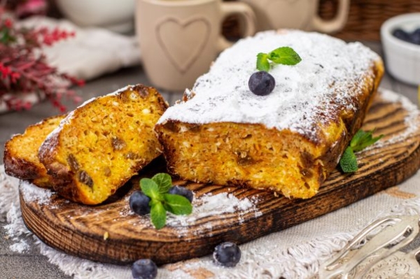 Творожно-морковный кекс Творожно-морковный кекс