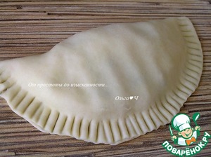 Постные чебуреки с кускусом и цукини Постные чебуреки с кускусом и цукини