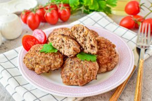 Котлеты из говяжьего фарша Котлеты из говяжьего фарша
