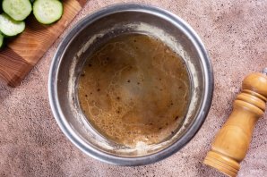 Огурцы в горчичной заливке Огурцы в горчичной заливке