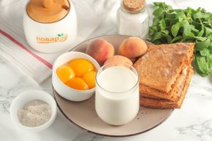 Трайфлы с персиком Трайфлы с персиком