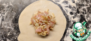 Самса с рубленной курицей