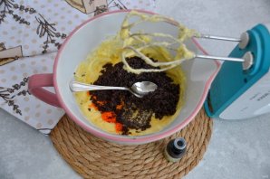 Апельсиновый кекс с маком