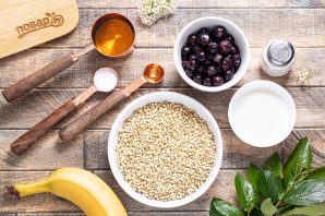 Пирог из зеленой гречки