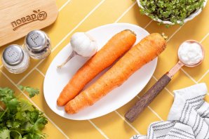 Морковь с майонезом