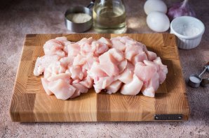 Куриные котлеты в мультиварке