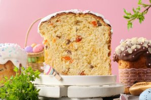 Пасхальный кулич на живых дрожжах Пасхальный кулич на живых дрожжах