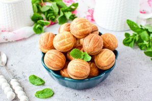 Печенье "Орешки" со сгущенкой