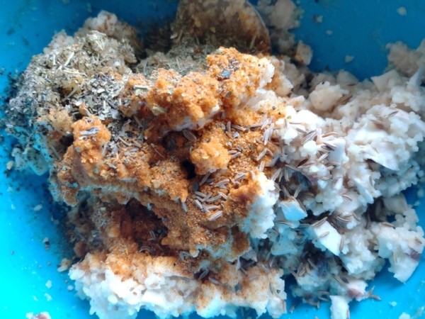 Помидоры фаршированные грибами, фаршем и кускусом Помидоры фаршированные грибами, фаршем и кускусом