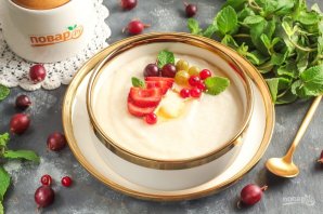 Манная каша на молоке в мультиварке Редмонд Манная каша на молоке в мультиварке Редмонд