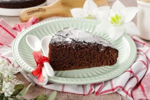 "Манник" на кефире с какао "Манник" на кефире с какао