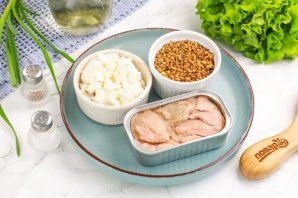 Шарики из печени трески с творогом Шарики из печени трески с творогом