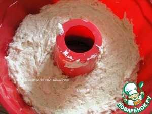 Миндальный кекс с брусникой