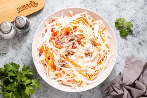 Капуста с перцем на зиму Капуста с перцем на зиму