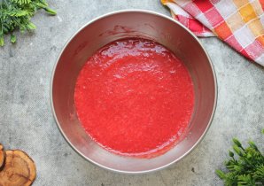 Клубника, протертая в сиропе Клубника, протертая в сиропе