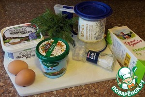 Блинный цветной торт с острым соусом Блинный цветной торт с острым соусом