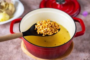 Гороховая каша с мясом