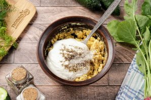 Окрошка с горчицей Окрошка с горчицей