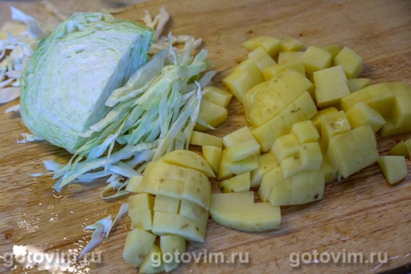 Щи с мясом и печеными овощами Щи с мясом и печеными овощами