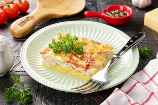 "Мясо по-французски" из куриного фарша