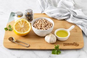 Хумус без тахини Хумус без тахини