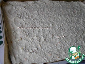 Творожно-цитрусовый рулет Творожно-цитрусовый рулет