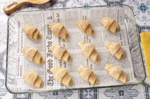 Рогалики с корицей и орехами Рогалики с корицей и орехами