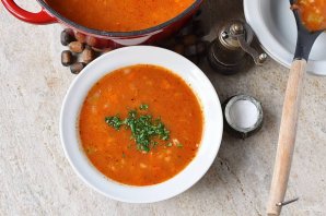 Постный овощной суп Постный овощной суп