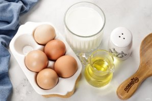 Пышный омлет в аэрогриле Пышный омлет в аэрогриле