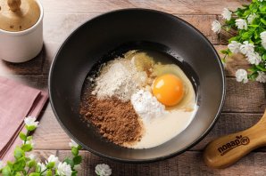 Овсяные кексы без муки в микроволновке