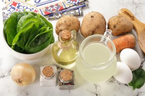 Суп со шпинатом и яйцом Суп со шпинатом и яйцом