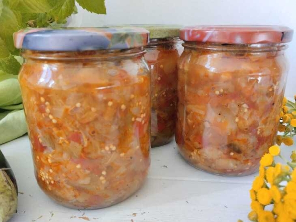 Баклажановая икра Баклажановая икра