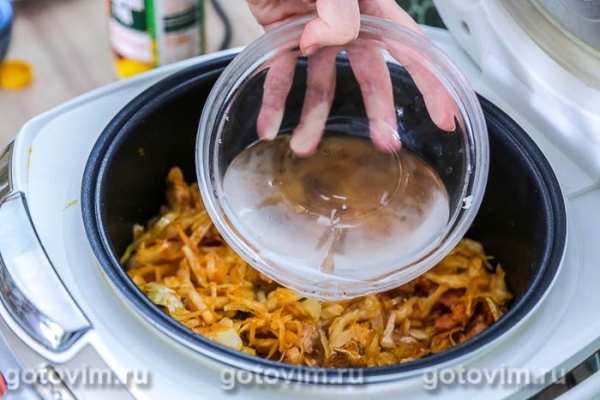 Бигус с квашеной капустой в мультиварке Бигус с квашеной капустой в мультиварке