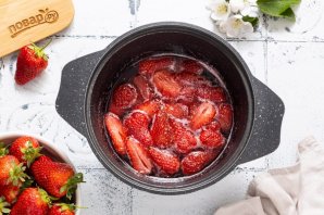 Клубничное варенье без сахара