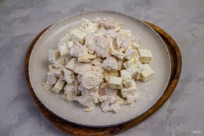 Салат "Снежная горка" Салат "Снежная горка"