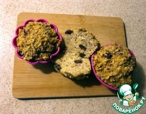 Овсяные маффины с яблоком и клюквой Овсяные маффины с яблоком и клюквой