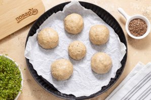 Ржаные булочки с отрубями