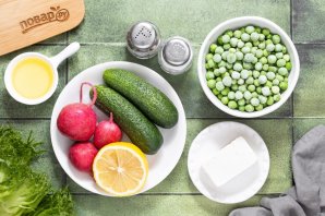 Салат из зеленого гороха Салат из зеленого гороха