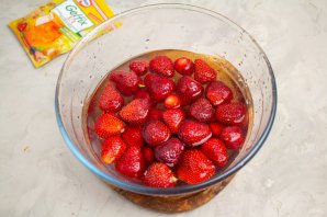 Клубника с желфиксом на зиму Клубника с желфиксом на зиму