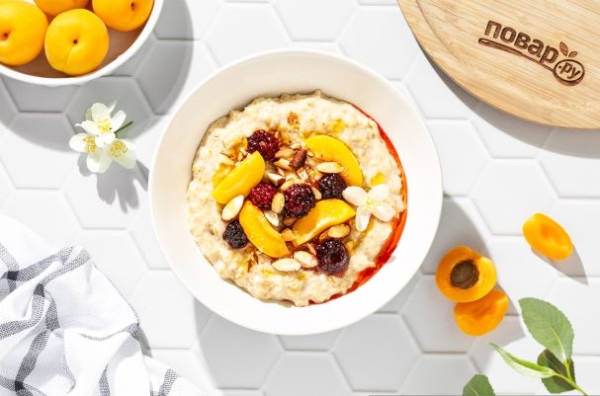 Постная овсяная каша Постная овсяная каша