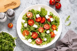 Салат из сухариков Салат из сухариков