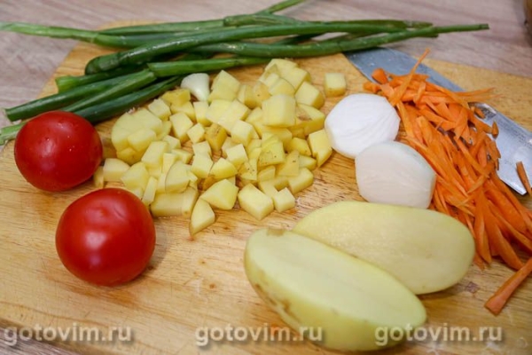 Летние щи с лисичками в мультиварке